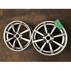 Lotus Elise S2 Genuine 8 Spoke Silver Wheel Set